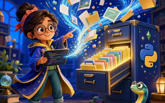 Python Programming | Intermediate | 06 Week SP | Working W/ Files - Python course for kids and teens