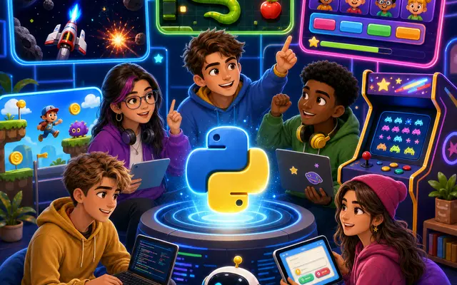 Python Programming | Intermediate | Python Coding Club - Python course for kids and teens